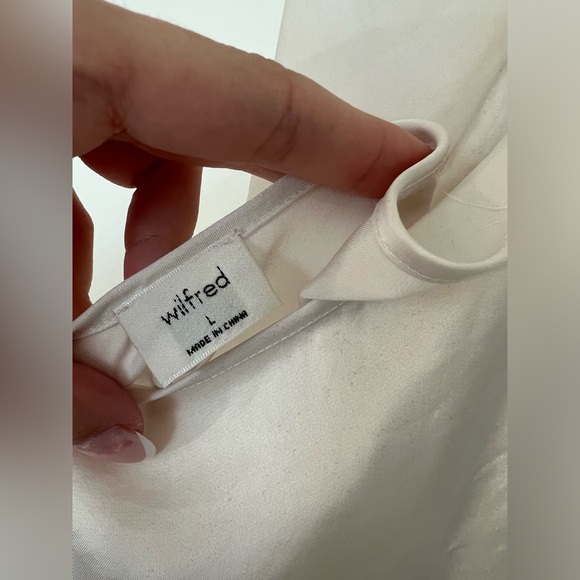 Aritzia Wilfred Cream Backless Dress - Birch - Large - Picture 6 of 6